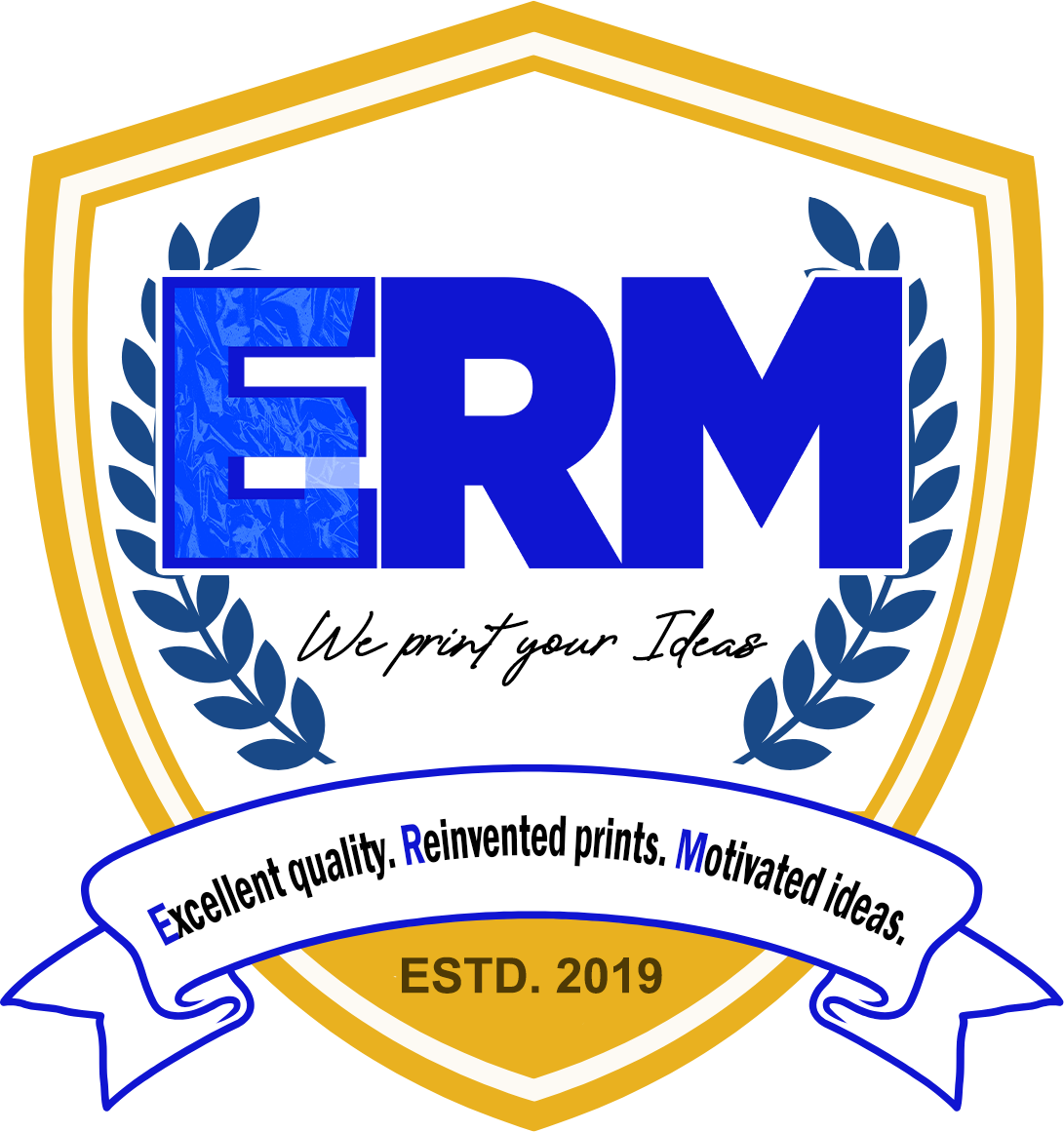 ERM Printing - 6 Years of Excellence (ESTD. 2019)